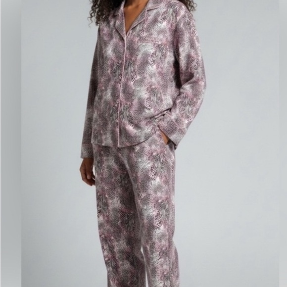 SKIMS NWT Pajama Set - Bloom Mini Animal Print - Picture 3 of 11